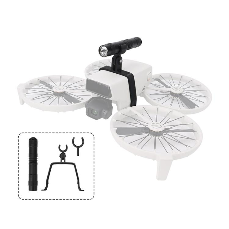 Soporte para linterna LED para dron con luz de vuelo nocturno CQT para DJI Flip