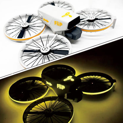 Pegatinas luminosas para el fuselaje del dron CQT para DJI Flip (amarillas)