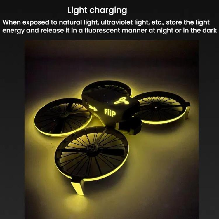 Pegatinas luminosas para el fuselaje del dron CQT para DJI Flip (rojo y azul) — imagen 4