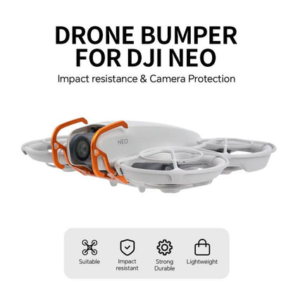 Soporte Barra de protección de aleación de aluminio RCSTQ, protector de liberación rápida y práctico para DJI Neo (naranja)…