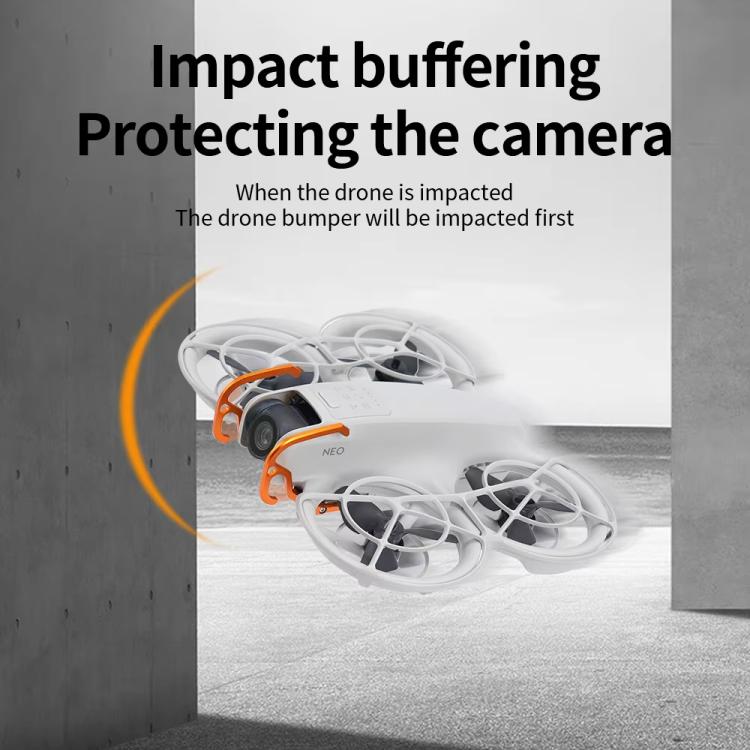 Soporte Barra de protección de aleación de aluminio RCSTQ, protector de liberación rápida y práctico para DJI Neo (naranja)…