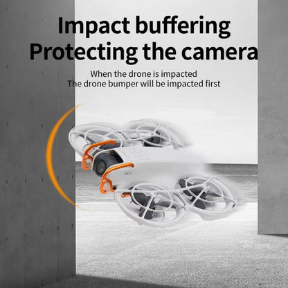 Soporte Barra de protección de aleación de aluminio RCSTQ, protector de liberación rápida y práctico para DJI Neo (naranja)…