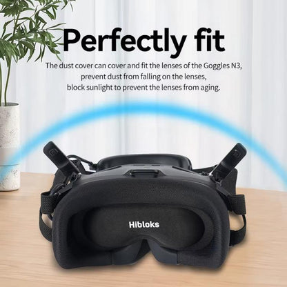 Cubierta protectora contra el polvo para gafas de aviador Hibloks, compatible con N3, Oculus Quest y Pico 3 — imagen 3