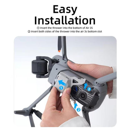 Dispositivo de transporte de lanzador de Air para dron RCSTQ para DJI Air 3S (lanzador + línea de unión) — imagen 6