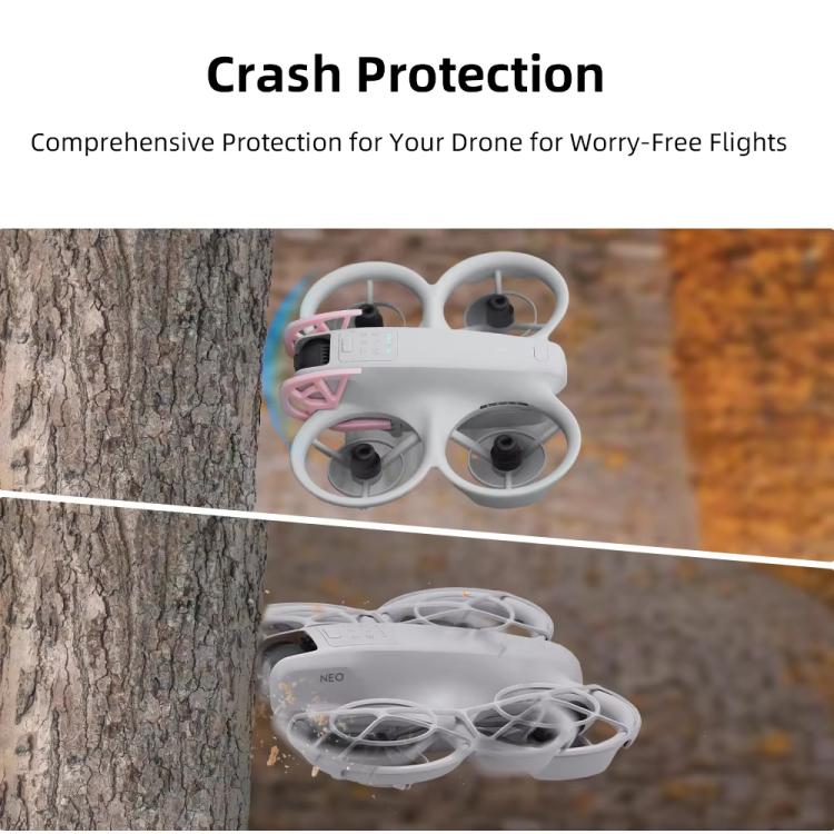 Lente de cardán Barra de protección para y parachoques para DJI Neo (rosa) — imagen 5