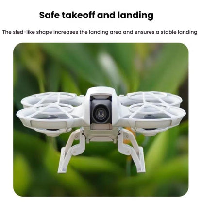 Soporte de refuerzo BRDRC NEO021 para tren de aterrizaje de drones Soporte de trineo plegable para DJI Neo (gris) — imagen 5