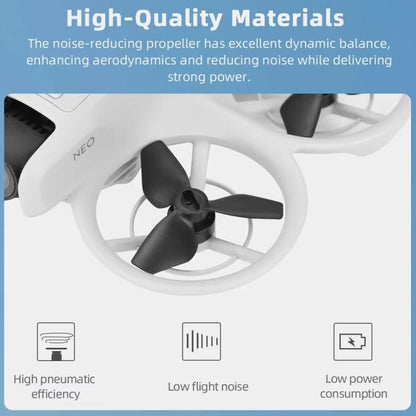 Hélice de dron 2 pares de accesorios de protección para ala de BRDRC para DJI Neo (azul) — imagen 5