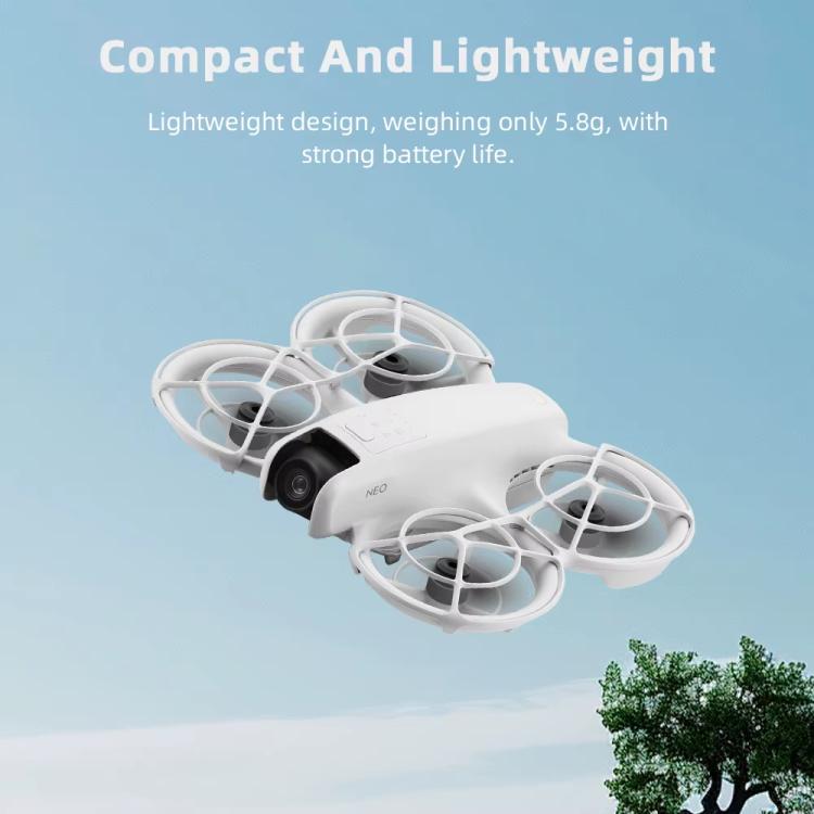 Hélice de dron 2 pares de accesorios de protección para ala de BRDRC para DJI Neo (rojo) — imagen 6