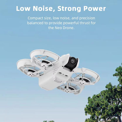 Hélice de dron 2 pares de accesorios de protección para ala de BRDRC para DJI Neo (rojo) — imagen 7
