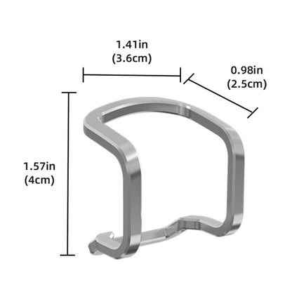 Soporte de protección de lente BRDRC Barra de choque de parachoques de metal de cardán para dron Accesorios para DJI Neo (pl…