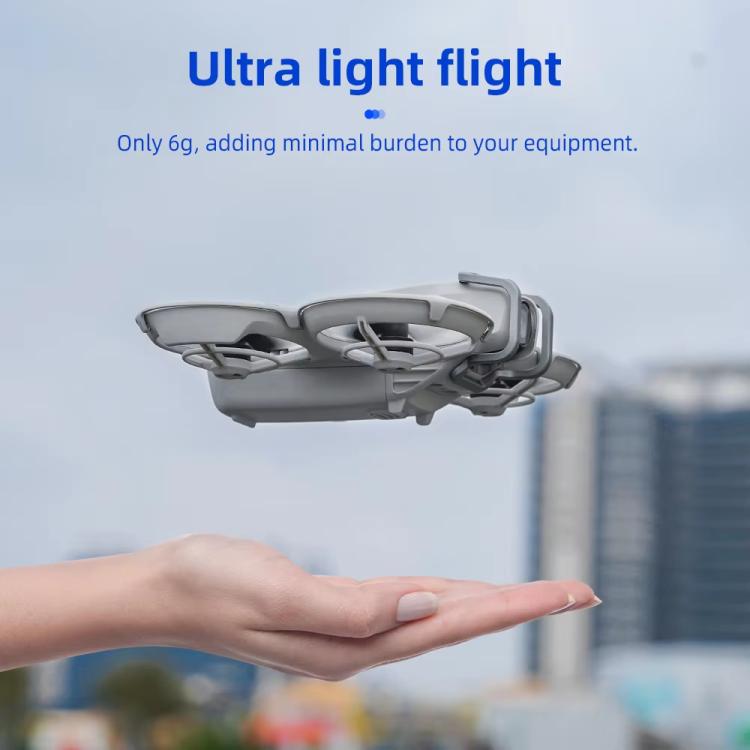 Soporte de protección de lente BRDRC Barra de choque de parachoques de metal de cardán para dron Accesorios para DJI Neo (pl…