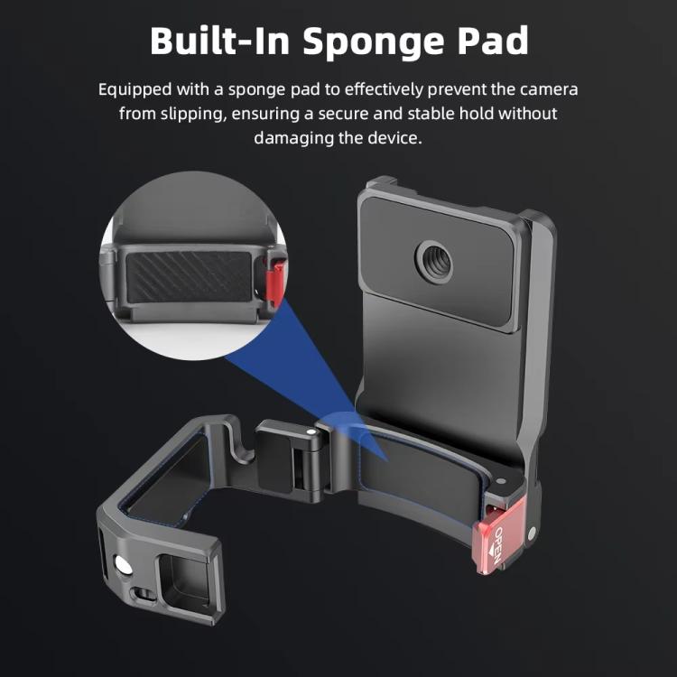 Clip Adaptador de trasero de expansión con base magnética multifuncional, accesorio de bisel para DJI Osmo Pocket 3 (deslust…