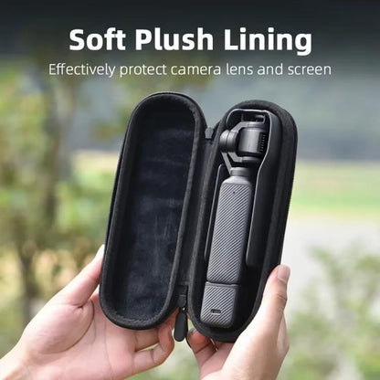Estuche protector independiente y práctico para DJI Osmo Pocket 3 (PU negro) — imagen 7