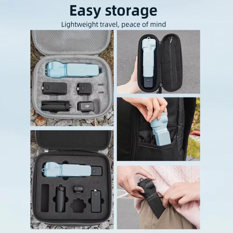 Tapa de lente BRDRC, funda para cámara, protector de pantalla, accesorios para DJI Osmo Pocket 3 (negro) — imagen 13