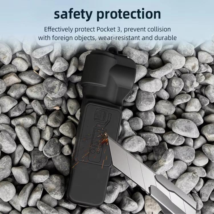 Tapa de lente BRDRC, funda para cámara, protector de pantalla, accesorios para DJI Osmo Pocket 3 (azul) — imagen 7