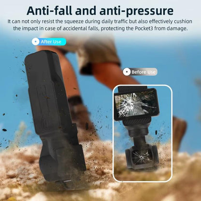 Tapa de lente BRDRC, funda para cámara, protector de pantalla, accesorios para DJI Osmo Pocket 3 (azul) — imagen 10