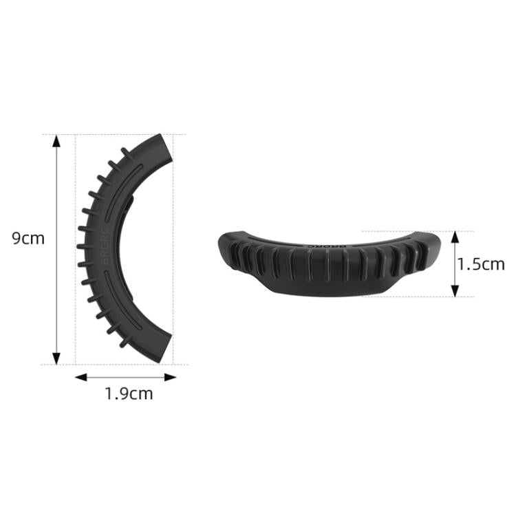 Anillos de parachoques de protección BRDRC 4 de paleta para DJI Avata 2 (naranja) — imagen 3