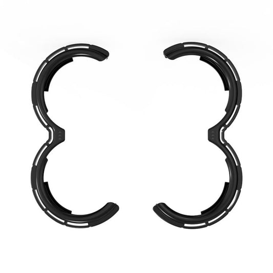 Anillo de parachoques de una BRDRC Protector de paleta integrado pieza para DJI Avata 2 (negro)