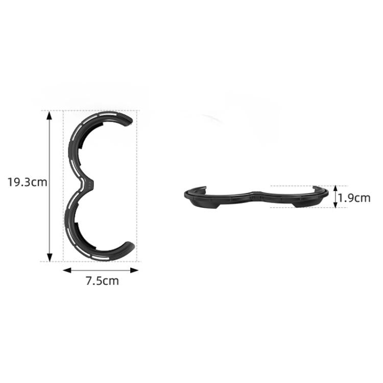 Anillo de parachoques de una BRDRC Protector de paleta integrado pieza para DJI Avata 2 (negro) — imagen 3