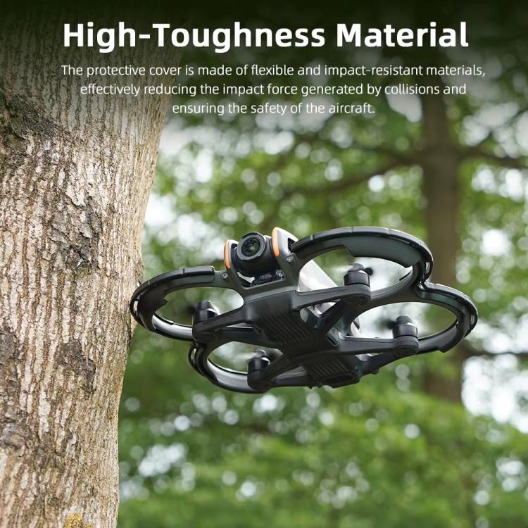 Anillo de parachoques de una BRDRC Protector de paleta integrado pieza para DJI Avata 2 (verde) — imagen 6