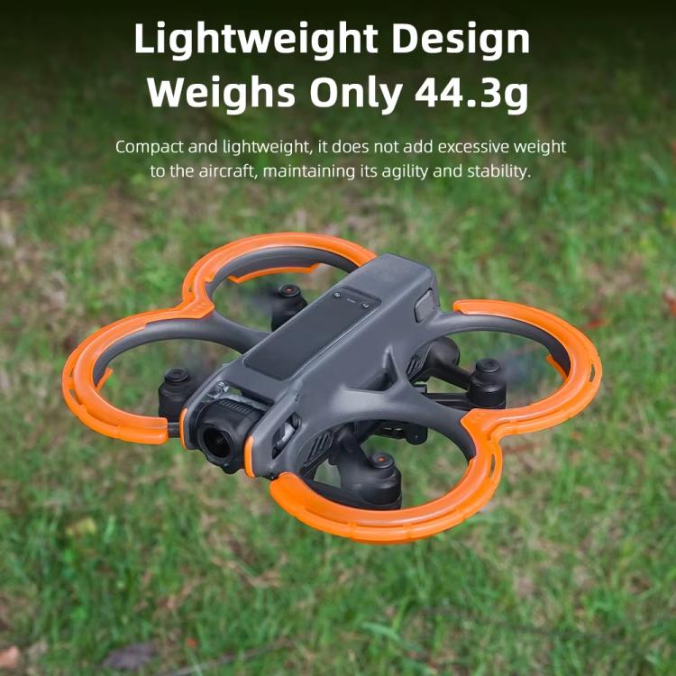 Protector de paleta integrado BRDRC para DJI Avata 2 (naranja) — imagen 7