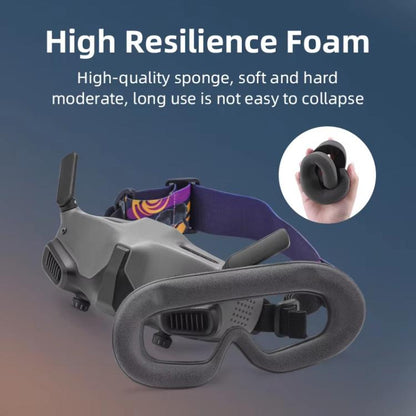 Protectores oculares para gafas de vuelo Goggles 2 BRDRC para DJI Avata (gris oscuro) — imagen 7