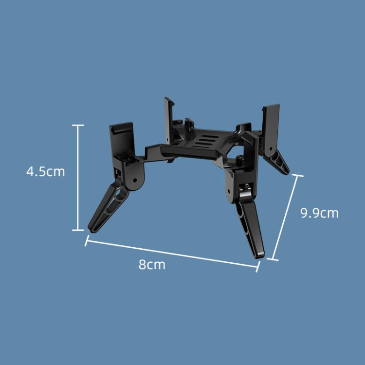 Pata de cabra protectora con estabilizador y tren de aterrizaje mejorado de altura plegable para DJI Avata 2 (naranja) — ima…
