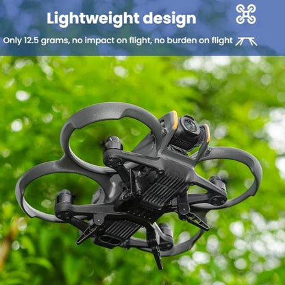 Pata de cabra protectora con estabilizador y tren de aterrizaje mejorado de altura plegable para DJI Avata 2 (naranja) — ima…