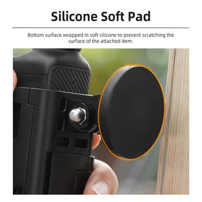 Juego de 6 piezas, soporte magnético, base fija, clip trasero, adaptador, bisel, accesorios para DJI Osmo Pocket 3 — imagen 7