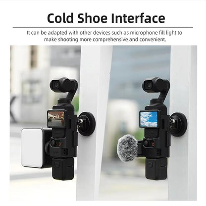 Juego de 4 piezas, soporte magnético, base fija, clip trasero, adaptador, bisel, accesorios para DJI Osmo Pocket 3 — imagen 9
