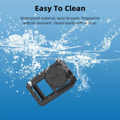 Funda de silicona Flymile para lentes de cámara deportiva, funda protectora para DJI Osmo Action 3 (gris) — imagen 12