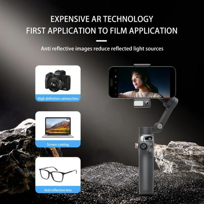 Mica protectora de pantalla estabilizadora, 2 juegos por paquete para DJI Osmo Mobile 7 — imagen 6