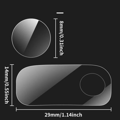 Mica protectora de pantalla estabilizadora, 2 juegos por paquete para DJI Osmo Mobile 7 — imagen 8