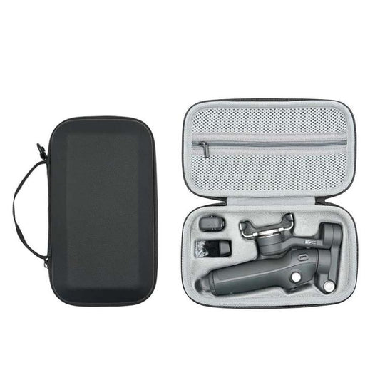 Bolsa de almacenamiento portátil anticaídas para DJI Osmo Mobile 7 (negra)