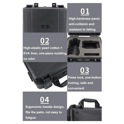 Caja de almacenamiento portátil para drones, impermeable y a prueba de golpes, caja de seguridad a prueba de explosiones par…