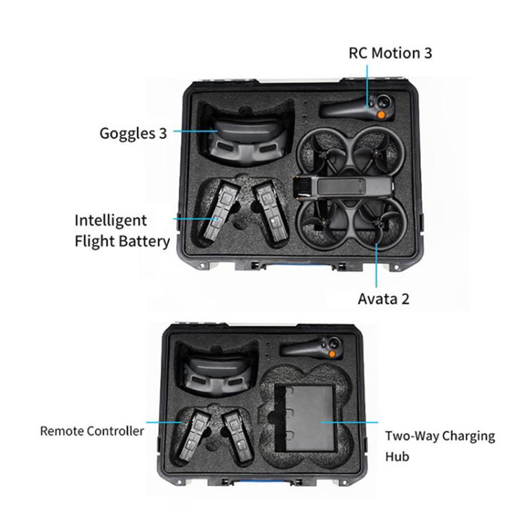 Estuche rígido a prueba de presión y explosiones para el traje sensorial para DJI Neo — imagen 5