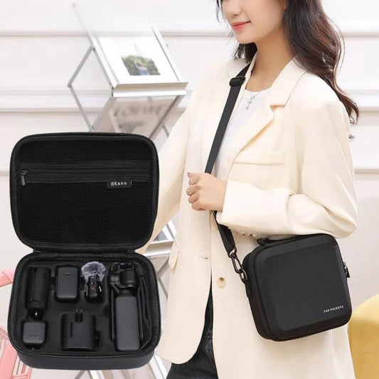 Bolsa de almacenamiento BKANO, kit organizador todo en uno, mochila portátil para DJI Osmo Pocket 3 (negro) — imagen 2