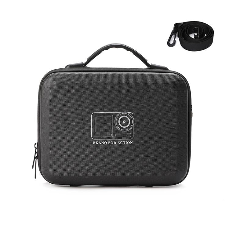 Bolsa de almacenamiento BKANO para cámara deportiva /4/5 Pro, funda protectora portátil para DJI Osmo Action 3 (negra)