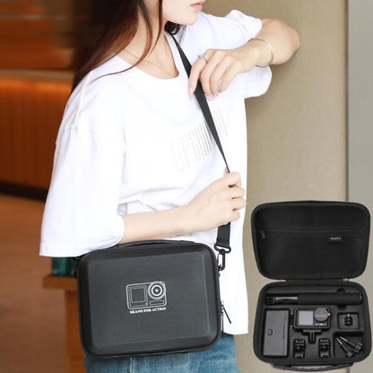 Bolsa de almacenamiento BKANO para cámara deportiva /4/5 Pro, funda protectora portátil para DJI Osmo Action 3 (negra) — ima…
