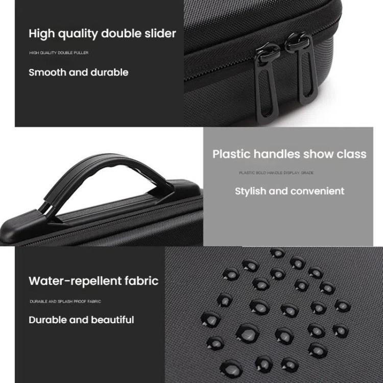 Bolsa de almacenamiento BKANO para cámara deportiva /4/5 Pro, funda protectora portátil para DJI Osmo Action 3 (negra) — ima…