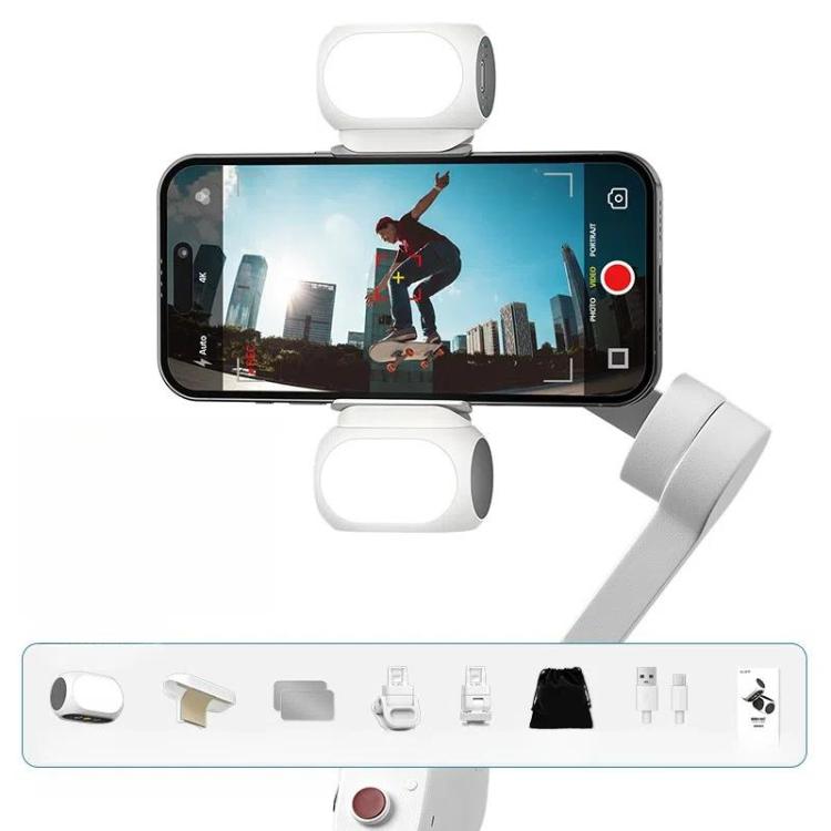 Juego de lámpara Luz de relleno para estabilizador de cardán de mano /Zhiyun, lámpara LED magnética para fotografía, luz de…