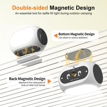 Luz de relleno para estabilizador de cardán de mano /Zhiyun, lámpara LED magnética para fotografía, luz de relleno para celu…