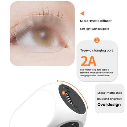 Luz de relleno para estabilizador de cardán de mano /Zhiyun, lámpara LED magnética para fotografía, luz de relleno para celu…