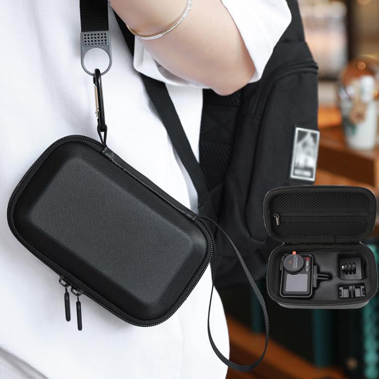 Bolsa de almacenamiento BKANO, bolso de mano para cámara deportiva para DJI Osmo Action 3 (negro) — imagen 2