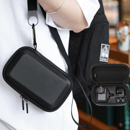 Bolsa de almacenamiento BKANO, bolso de mano para cámara deportiva para DJI Osmo Action 3 (negro) — imagen 2