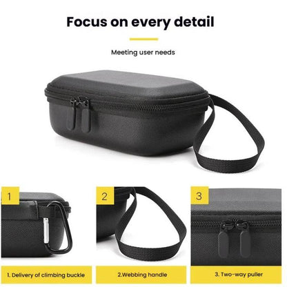 Bolsa de almacenamiento BKANO, bolso de mano para cámara deportiva para DJI Osmo Action 3 (negro) — imagen 6