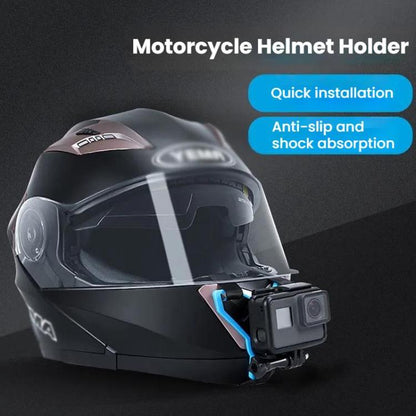 Soporte de montaje para barbilla de casco de motocicleta para cámara deportiva TELESIN para GoPro HERO Serie / / Insta360. E…