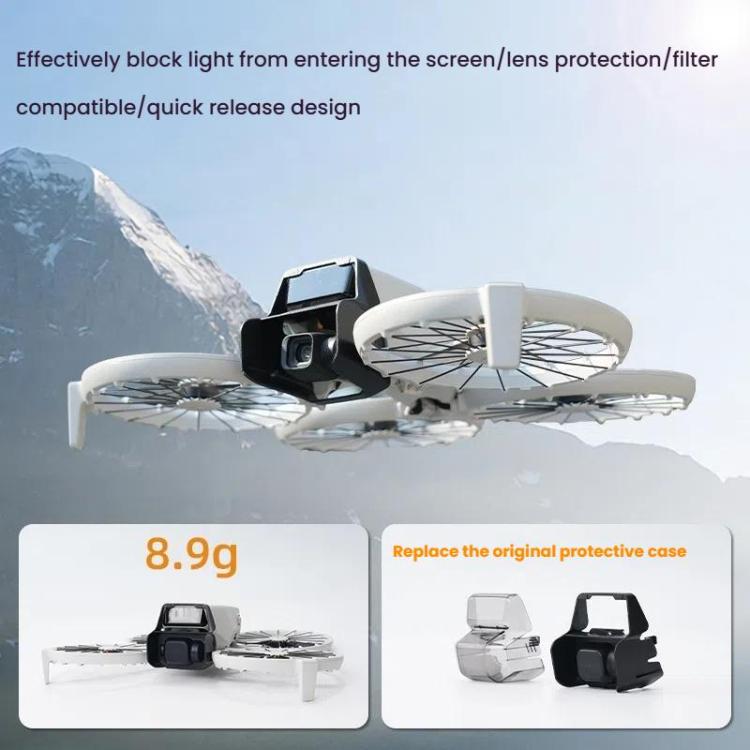 Parasol de doble propósito para DJI Flip (protección y oscurecimiento) — imagen 2
