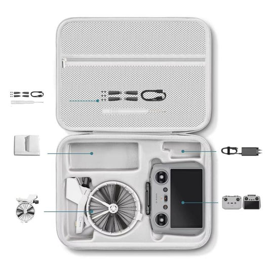 Bolsa de almacenamiento portátil, bolso de hombro de mano para DJI Flip (gris) — imagen 2