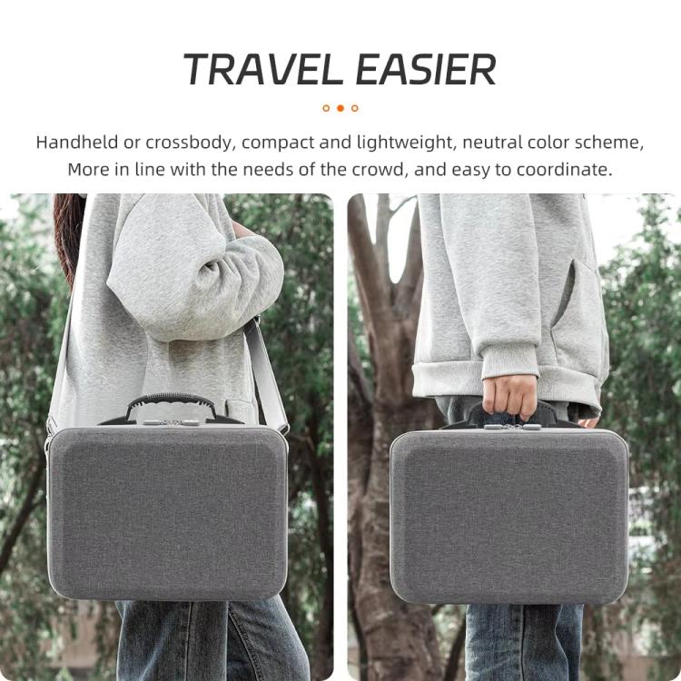 Bolsa de almacenamiento portátil, bolso de hombro de mano para DJI Flip (gris) — imagen 11